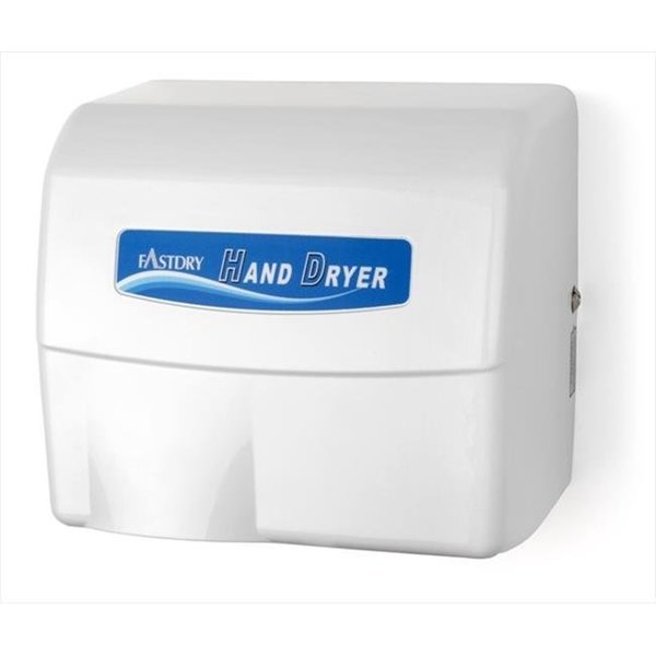 E-Z Taping System E-Z Taping System HD0907-17 Touchless Hand Dryer in White Aluminum HD0907-17